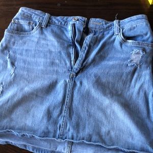 Jean skirt